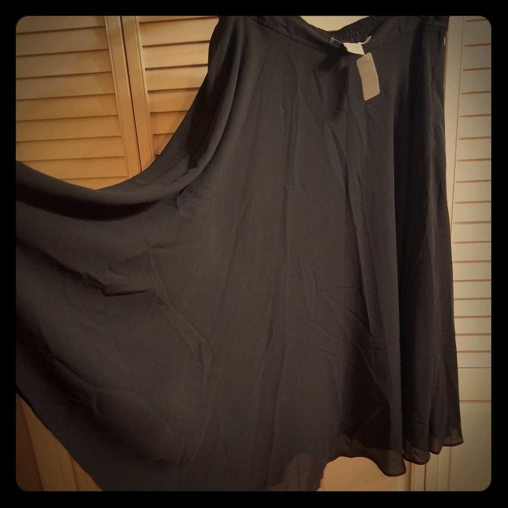 Black dress skirt, NWOT - plus sz 20